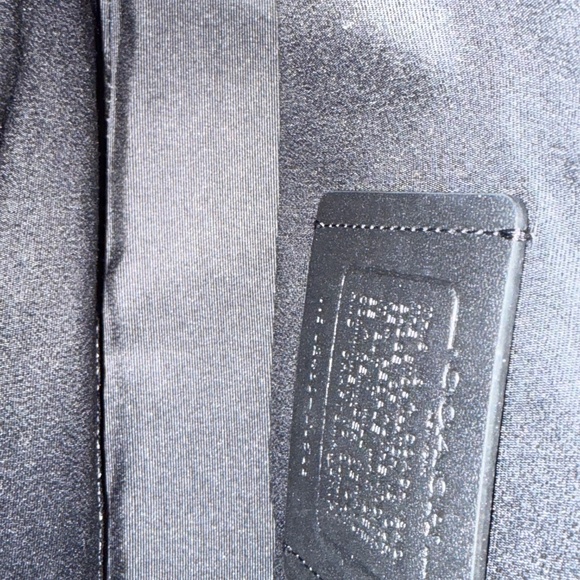 Coach Elias Black Leather Crossbody NWT - Picture 6 of 15